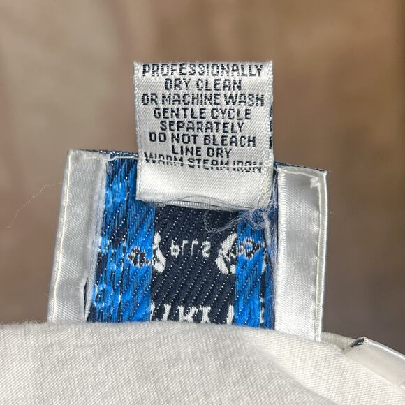 Vintage 90s Country Wear Denim Vest Maxi Dress Floral Embroidered Plaid Cottage - Picture 10 of 11